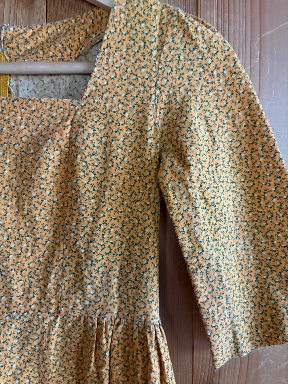 Peasant Dress Vintage 70's Girls